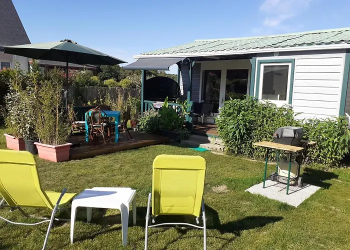 Petite Maison Chalet A 100 M De La Petite Mer De Gavres